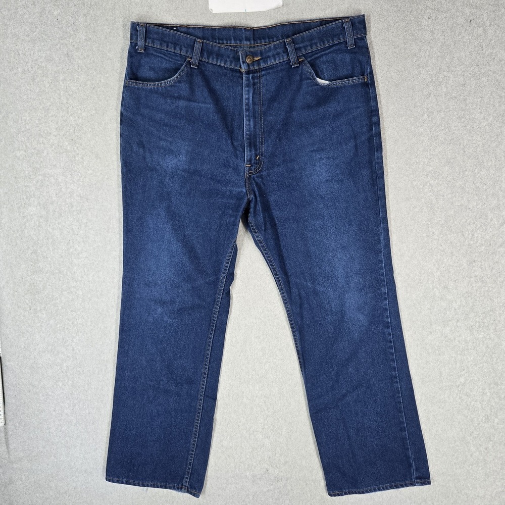 VINTAGE Levi's Skosh More Room‎ Men Jeans 40X30 Orange Tab Denim 80s USA Baggy